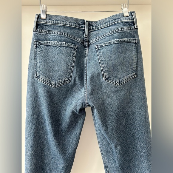 AGOLDE Nico High Rise Slim Fit Jeans Size 27 in Drift BNWOT - Picture 9 of 10
